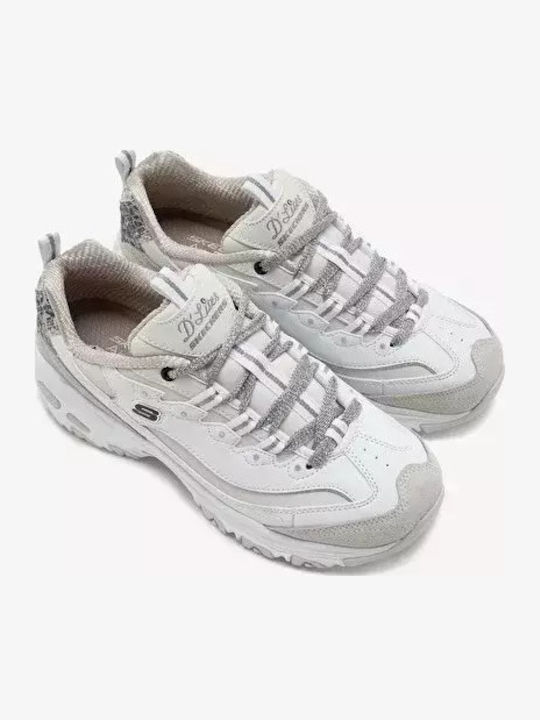 D'Lites Дамски Сникърси Бели