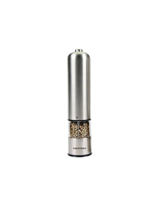 Esperanza Ekp002 Electric Set Spice Mills made of Metal in Gray Color 23cm 1pcs