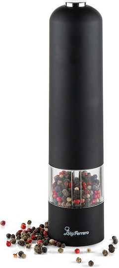 Luigi Ferrero FR-301E Set Electric Spice Mills Inox in Negru color 510097 1buc