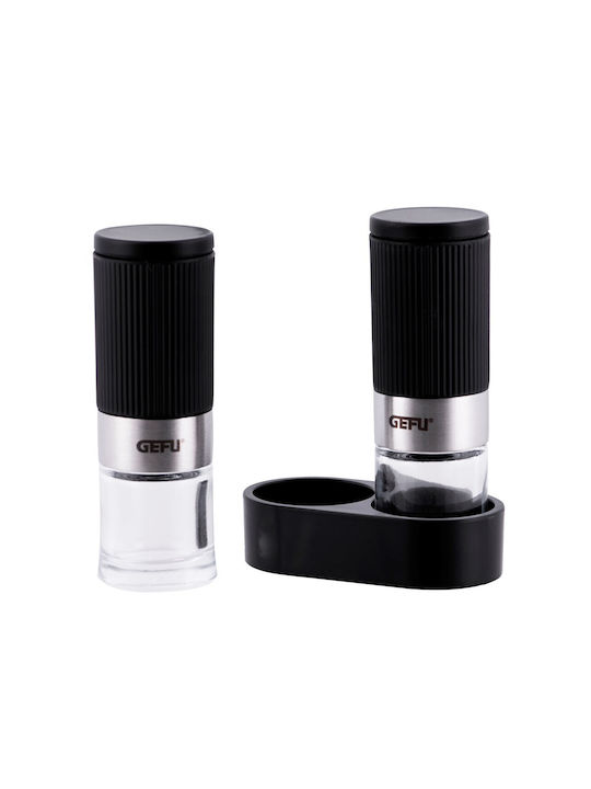 Gefu Tusome Manual Inox Spice Mill Set 9.2cm Black 2pcs