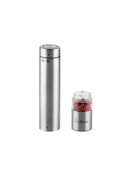 Luigi Ferrero FR-306E Electric Inox Pepper Mill Silver