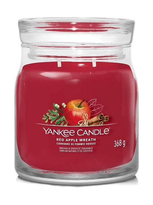 Yankee Candle Dekoratives Kerze Signature Rot 368gr 1Stück