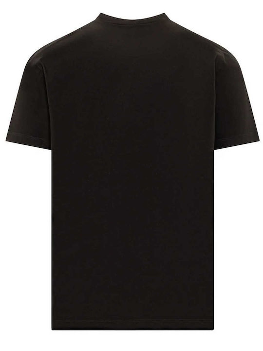 Dsquared2 Cool T-shirt Bărbătesc cu Mânecă Scurtă BLACK