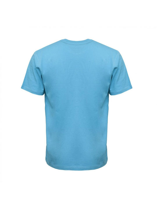 Russell Athletic Men's Athletic Short Sleeve Blouse Turquoise