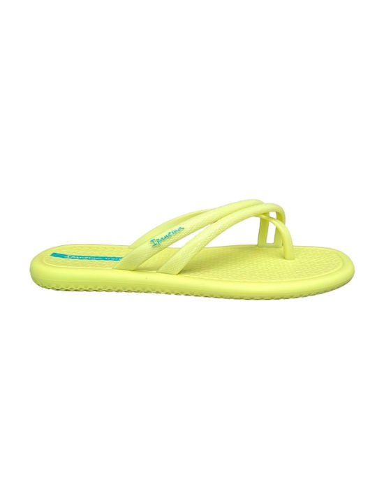 Ipanema Women's Platform Flip Flops Yellow