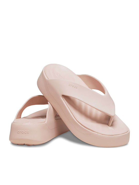 Getaway Women's Platform Flip Flops Pink