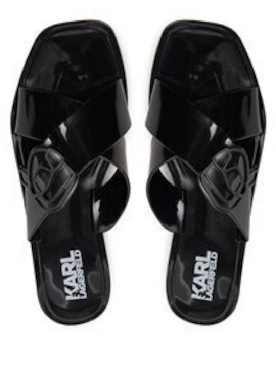Papuci de plajă în Negru Culore KL80004N/BLACK