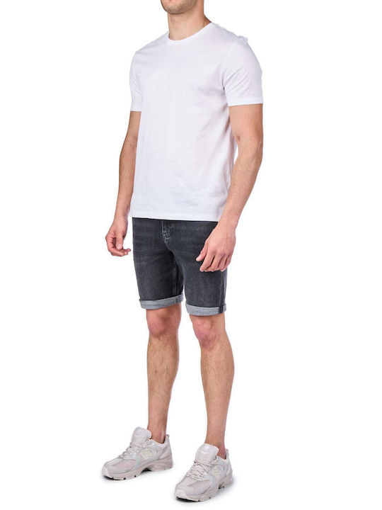 Men's Shorts Jeans Gray