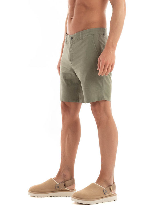 Dave Men's Shorts Chino Dark Olive Green
