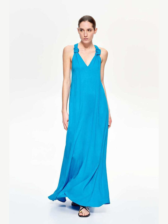 Lumina Maxi Kleid Blau