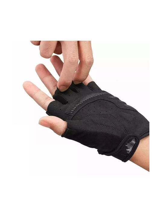 Rockbros Half Finger Women's Black Cycling Gloves