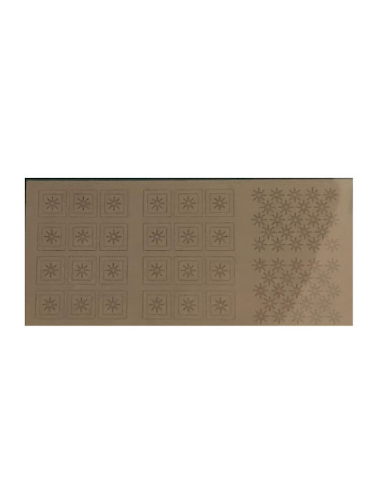 Dekorativer Aufkleber Wand Sandstrahl-Effekt Mattglas 1Stück