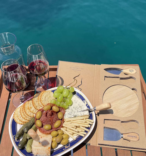 Set de Cuțite pentru Brânză și Platou Secret De Gourmet