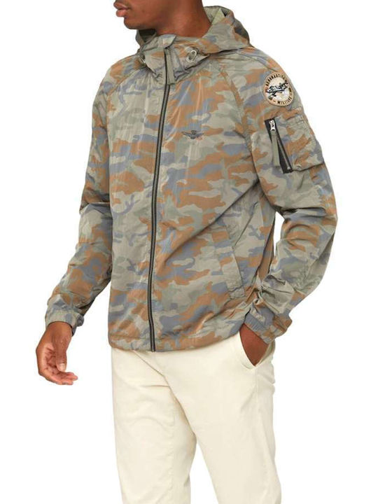 Aeronautica Militare Men's Jacket Desert Camouflage