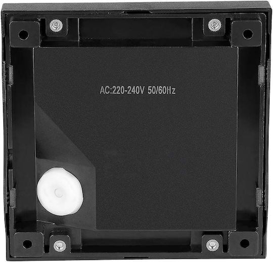 V-TAC V-TAC Wandmontierte Außenbeleuchtung Deckenleuchte IP65 2W mit Natürliches Weiß Licht 12.4x12.4x2.7cm
