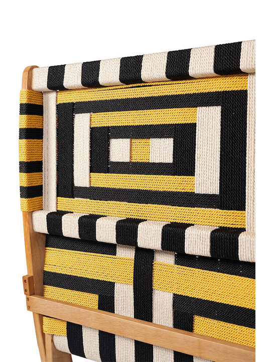 Καρέκλα Εξωτερικού Χώρου Ξύλινη Verano Multicolor 78x60x72.5εκ.