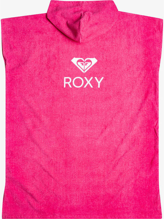 Roxy Sunny Joy Plajă Poncho Bumbac Roz