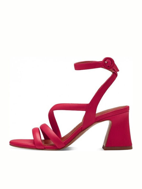 Leder Sandalen Rosa