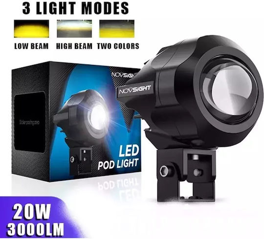 NovSight Projector Motorcycle LED 2pcs