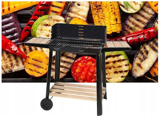 Tragbar Holzkohlegrill 94cmx42cm