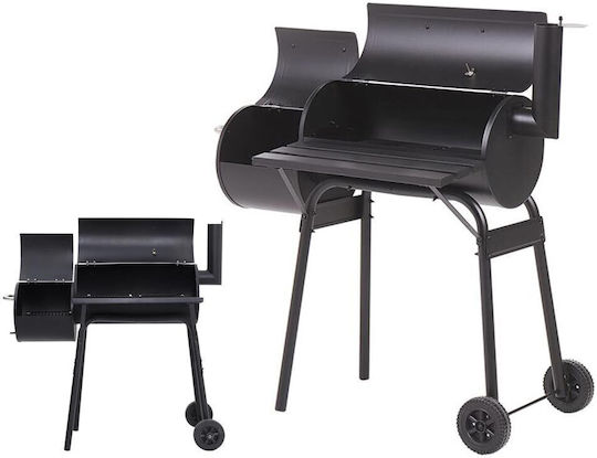 Barbecue Portable Charcoal Grill with Lid 115cmx54cm