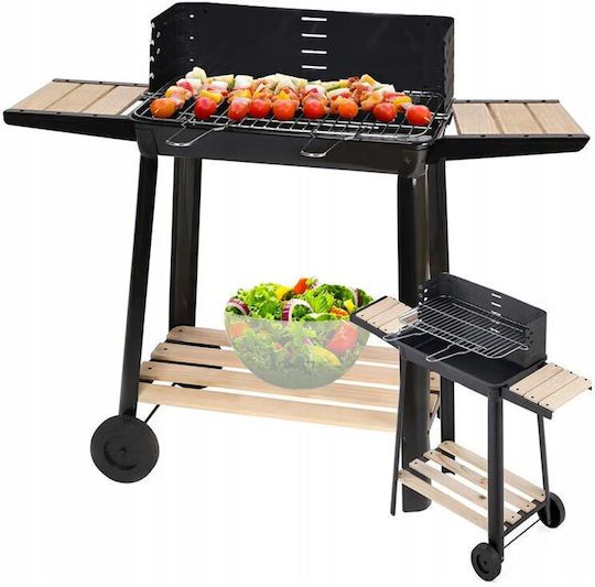 Tragbar Holzkohlegrill 94cmx42cm