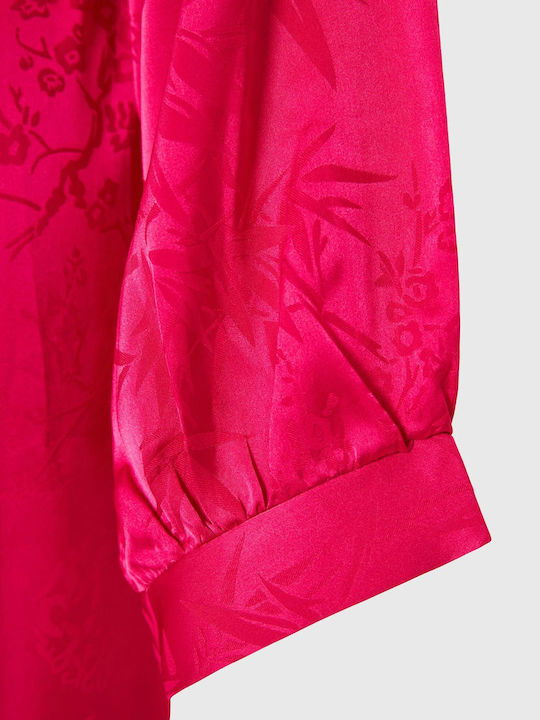 Damen Kimono Fuchsie