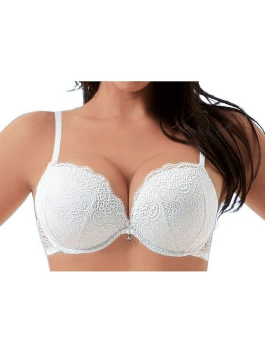 Lormar Pizzo White Sutien pentru Decolteu Adânc