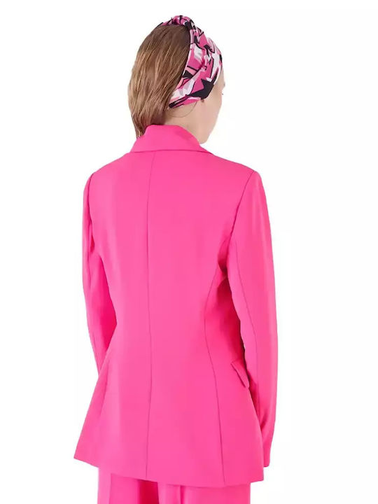 Silvian Heach Women's Blazer fuchsia