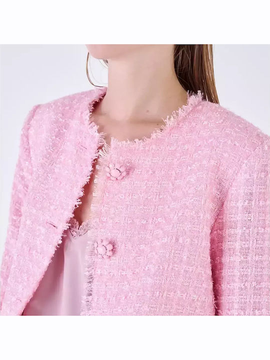 Silvian Heach Γυναικείο Σακάκι Pink