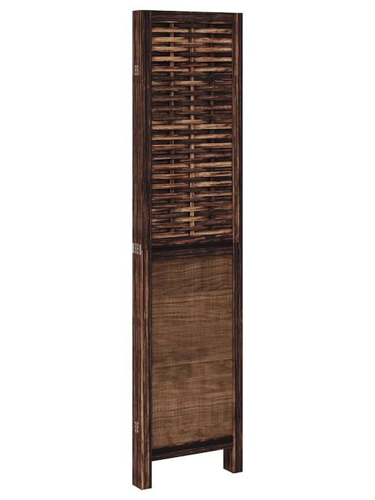 vidaXL Decorativ Paravan Lemn cu 4 Panouri 140x160cm