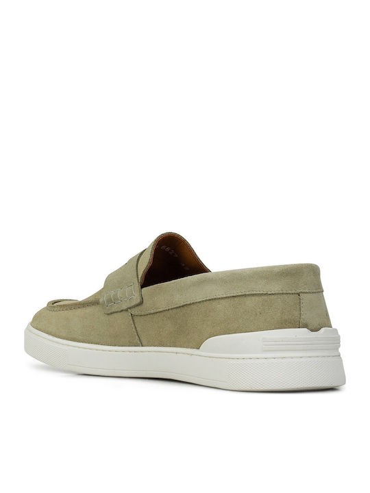 Mocasini barbati in Verde Culori