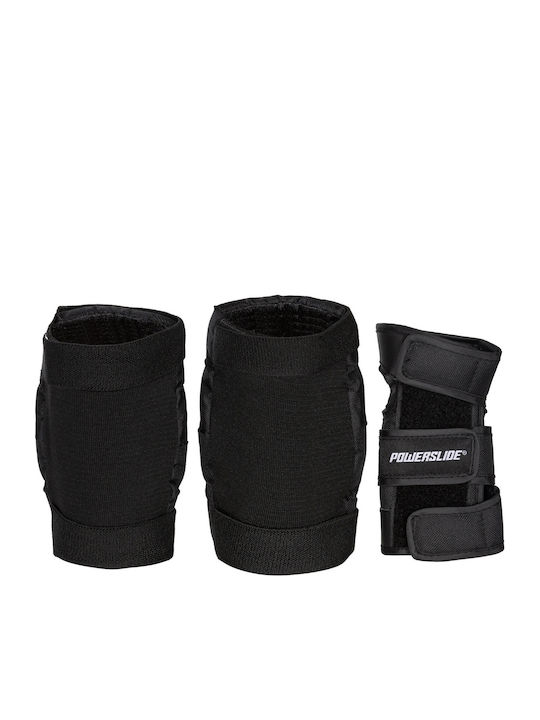 Powerslide Basic Kids Set Παιδικά Περικάρπια για Rollers Μαύρα