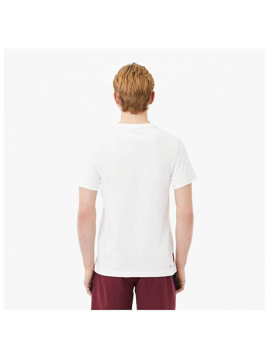 Lacoste Herren Kurzarmshirt Weiß