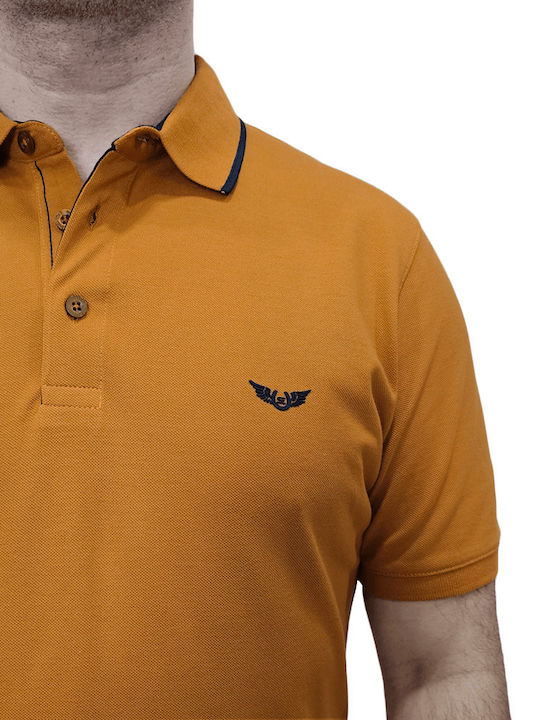 Side Effect Men's Blouse Polo Orange