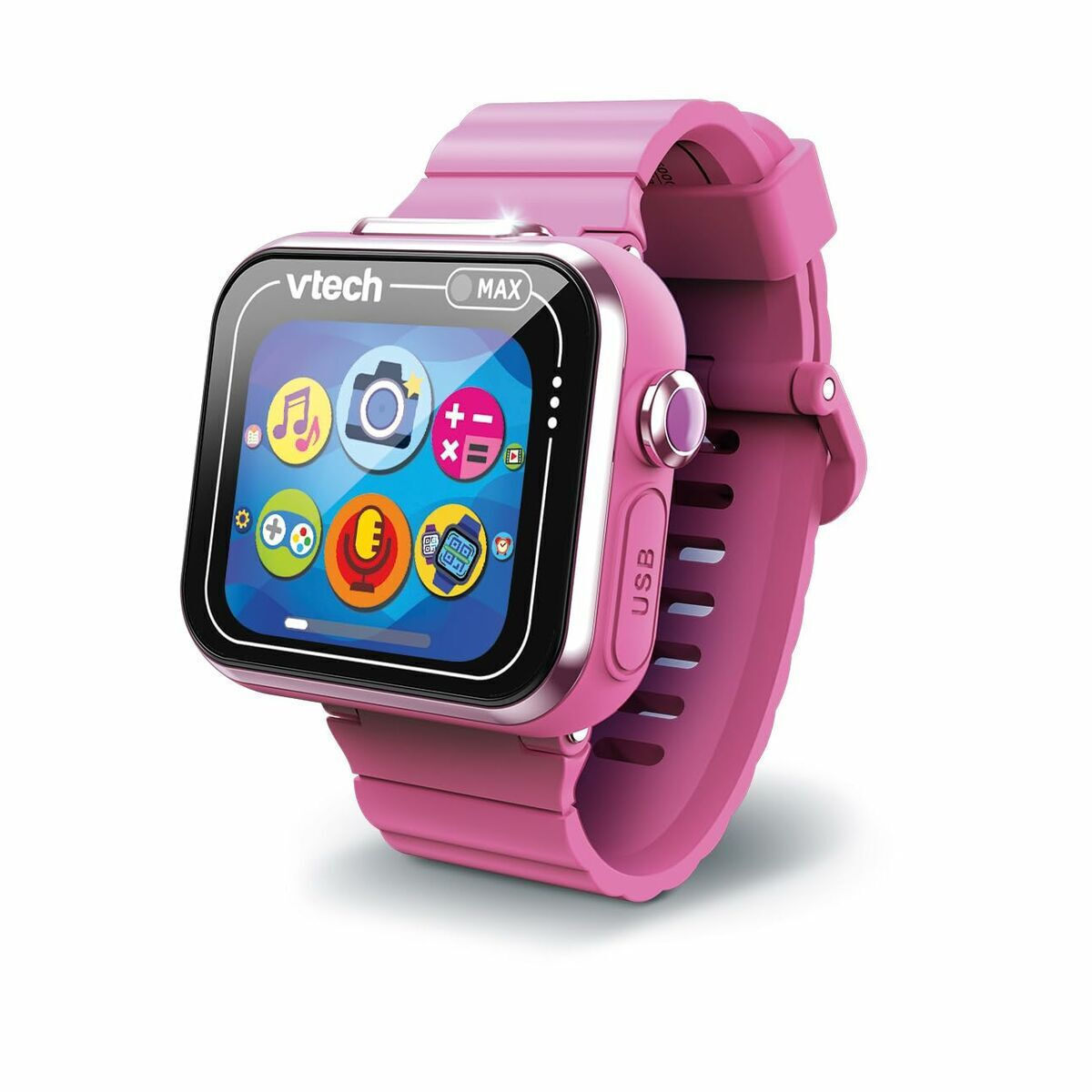 Vtech Kinder-Digitaluhr Kidizoom mit Kautschuk/Plastikarmband Rosa