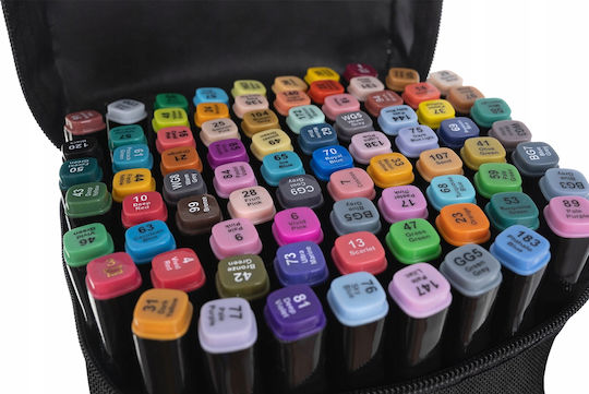Marker Multicoloured 80Stück