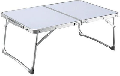 New Camp Aluminum Foldable Table for Camping White