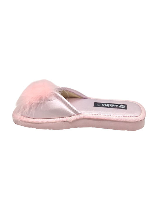 Sabina Bridal Women's Slippers in Pink color