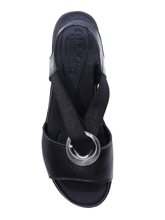 Anatomic Women's Leather Platform Shoes Black