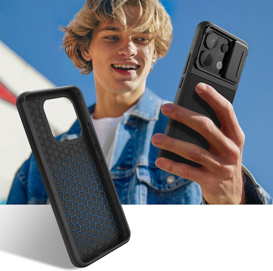 Tech-Protect Back Cover Σιλικόνης / Πλαστικό Μαύρο (Redmi Note 13 Pro 5G / Poco X6 5G)