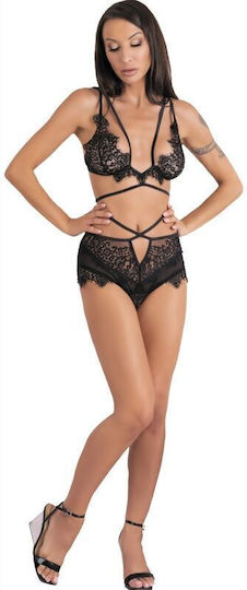 Livia Corsetti Sexy Dessous-Set Schwarz LC 90733