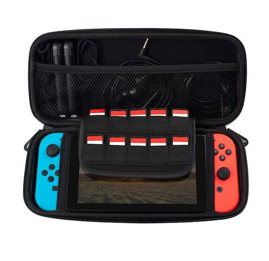 Защитен капак Console Zola Правоъгълен червен с цип 27 X 13,5 X 5,5 см черен