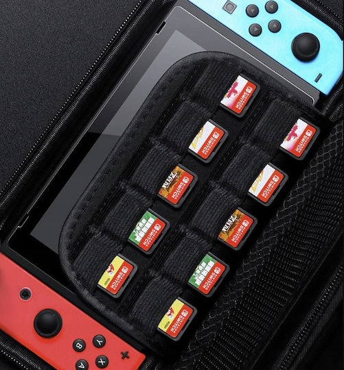Защитен капак Console Zola Правоъгълен червен с цип 27 X 13,5 X 5,5 см черен