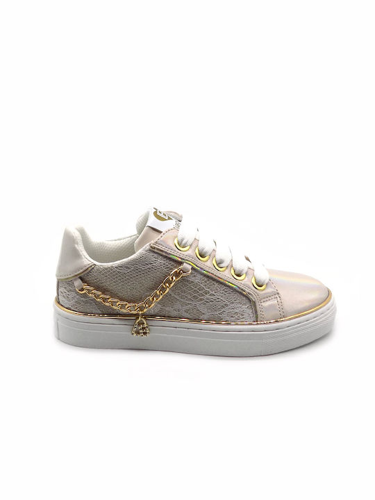 Laura Biagiotti Kids Sneakers Gold