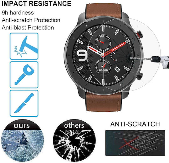 Protector de ecran din sticlă temperată Huami Amazfit GTR 42mm 0.26mm 2.5D 9H