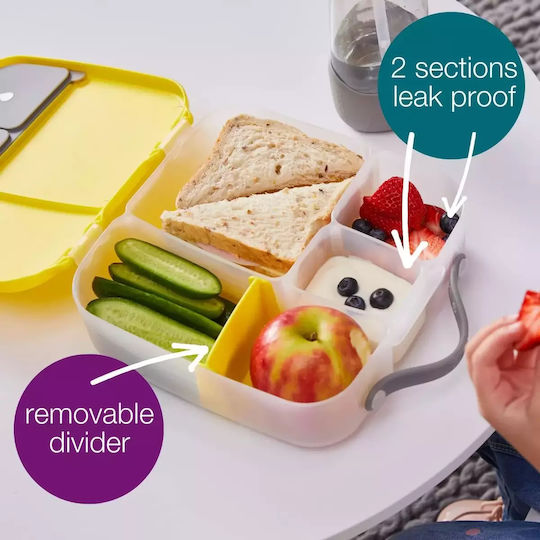 B.Box Lunchbox Plastic Kids' Food Container 2lt Green