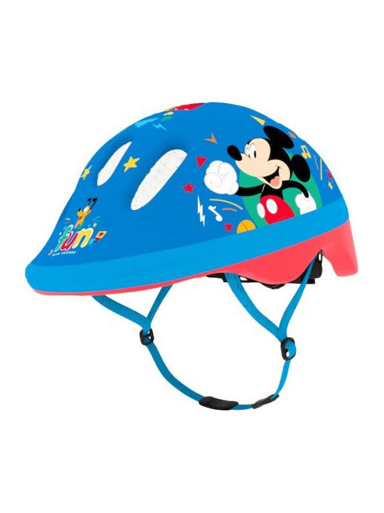 Seven Mickey Kinderfahrrad- / Rollerhelm Blau