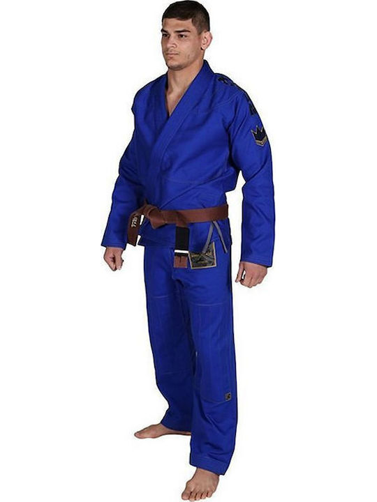 Kingz Comp 450 V5 Gi Bărbați Uniforme Jiu Jitsu brazilian Albastru