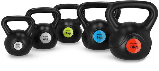 Spokey Kettlebell от PVC 6кг Черен